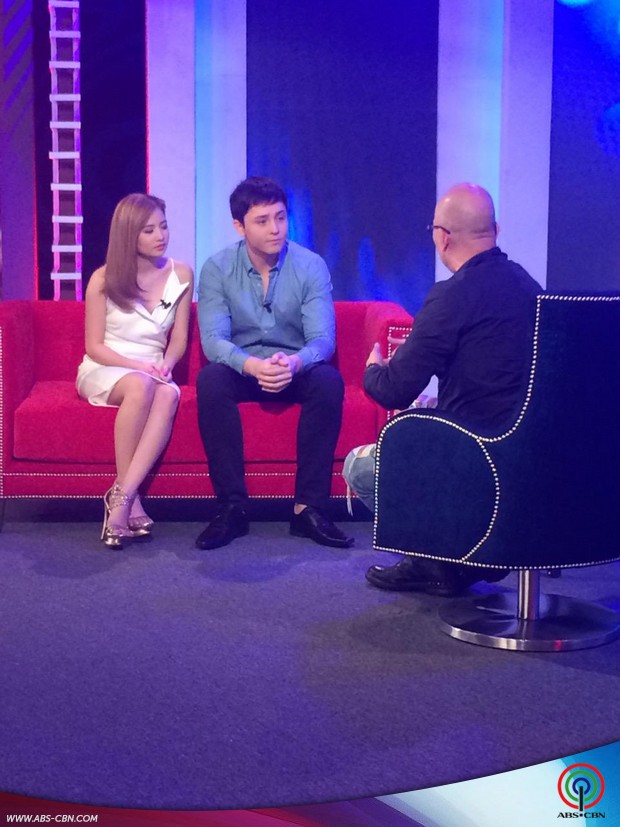 PHOTOS Ella Cruz and Bret Jackson on Tonight with Boy Abunda ABSCBN