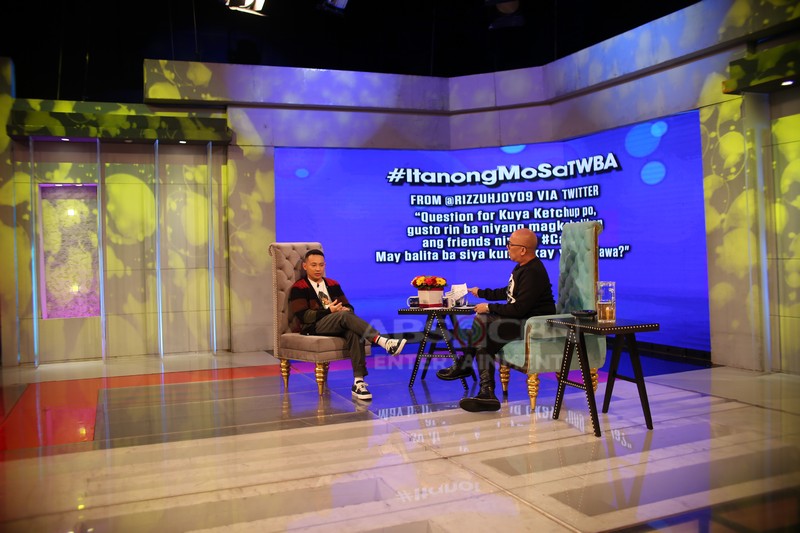 PHOTOS Ketchup Eusebio on Tonight with Boy Abunda ABSCBN Entertainment