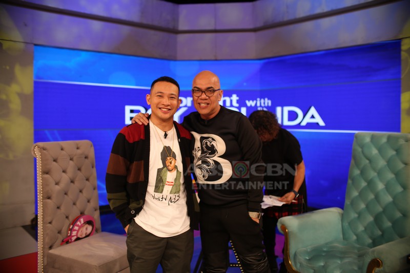 PHOTOS Ketchup Eusebio on Tonight with Boy Abunda ABSCBN Entertainment