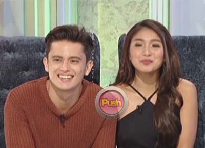James Reid on how he kisses and make up with Nadine Lustre: “I don't always need a sorry. Just a, like a hug or a kiss.”