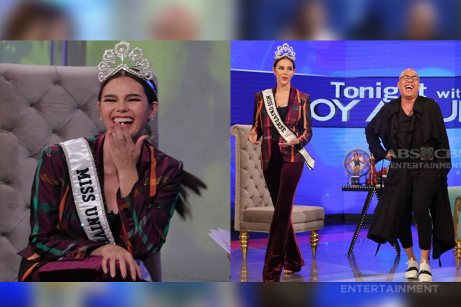 REWATCH: Catriona Gray’s TWBA Interview After Winning The Miss Universe ...