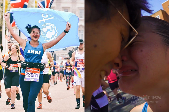 Ang kwento sa likod ng pagiging emosyonal ni Anne Curtis noong London Marathon